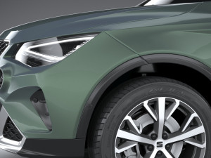 Seat Arona 2022 Model 3D