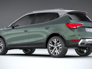 Seat Arona 2022 3D Model