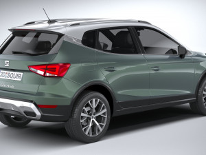 Seat Arona 2022 Model 3D