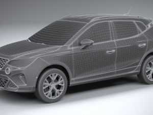 Seat Arona 2022 Model 3D