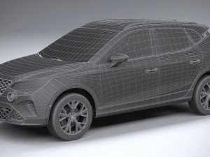Seat Arona 2022 3D Model