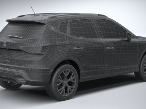 Seat Arona 2022 Model 3D