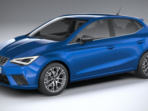 Seat Ibiza 2022 3D Model