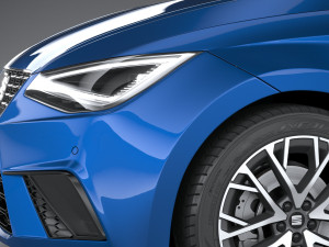 Seat Ibiza 2022 Modelo 3D