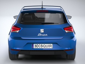 Seat Ibiza 2022 Modelo 3D