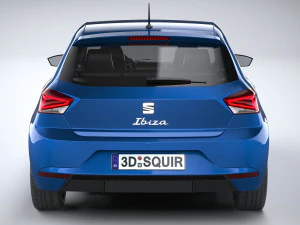 Seat Ibiza 2022 3D Model