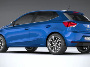 Seat Ibiza 2022 3D Model