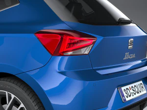 Seat Ibiza 2022 3D Model