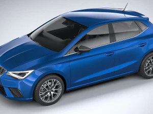Seat Ibiza 2022 3D Model