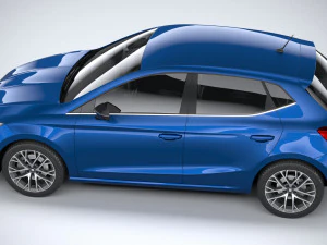 Seat Ibiza 2022 3D Model