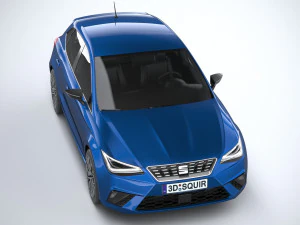 Seat Ibiza 2022 3D Model