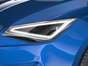 Seat Ibiza 2022 3D Model