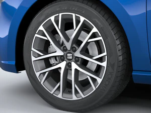Seat Ibiza 2022 3D Model