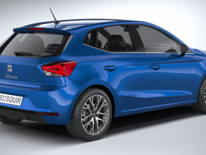 Seat Ibiza 2022 Modelo 3D
