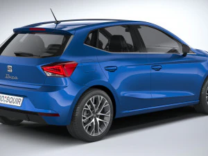 Seat Ibiza 2022 3D Model