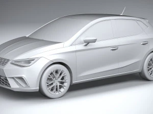 Seat Ibiza 2022 3D Model