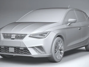 Seat Ibiza 2022 3D Model