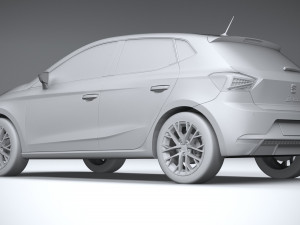 Seat Ibiza 2022 Modelo 3D