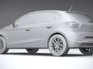 Seat Ibiza 2022 3D Model