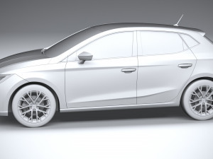 Seat Ibiza 2022 Modelo 3D