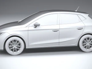 Seat Ibiza 2022 3D Model