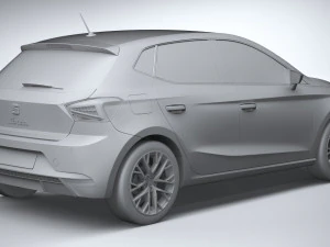 Seat Ibiza 2022 3D Model