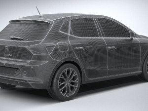 Seat Ibiza 2022 Modelo 3D
