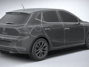 Seat Ibiza 2022 3D Model