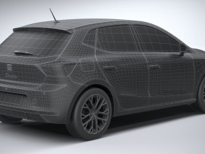 Seat Ibiza 2022 Modelo 3D