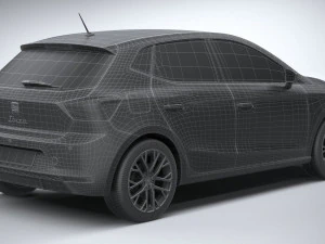 Seat Ibiza 2022 3D Model
