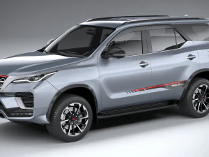 Toyota Fortuner TRD 2021 Modelo 3D