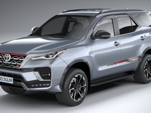 Toyota Fortuner TRD 2021 3Dモデル