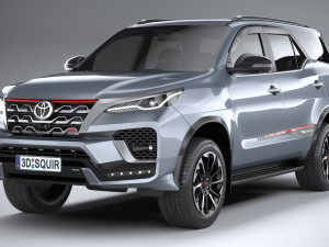 Toyota Fortuner TRD 2021 3Dモデル