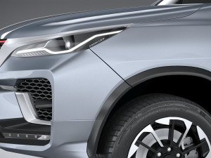 Toyota Fortuner TRD 2021 3Dモデル