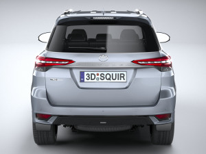 Toyota Fortuner TRD 2021 3Dモデル