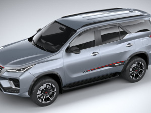 Toyota Fortuner TRD 2021 3Dモデル