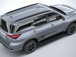 Toyota Fortuner TRD 2021 3Dモデル