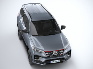 Toyota Fortuner TRD 2021 3Dモデル