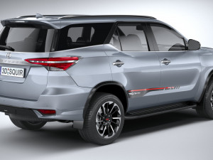 Toyota Fortuner TRD 2021 3Dモデル