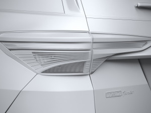 Toyota Fortuner TRD 2021 3Dモデル