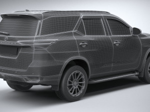Toyota Fortuner TRD 2021 3Dモデル