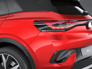 Volkswagen ID4 GTX 2022 3D 모델