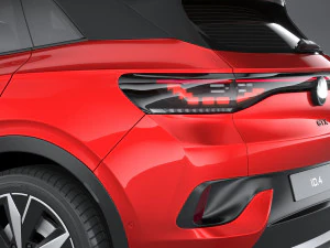 Volkswagen ID4 GTX 2022 3D Model