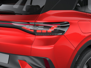 Volkswagen ID4 GTX 2022 3D 모델