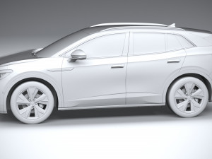 Volkswagen ID4 GTX 2022 3D 모델