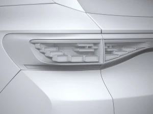 Volkswagen ID4 GTX 2022 3D Model