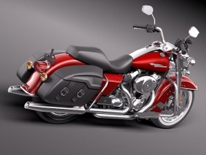 Harley Davidson Road King Classic 2011 3Dモデル