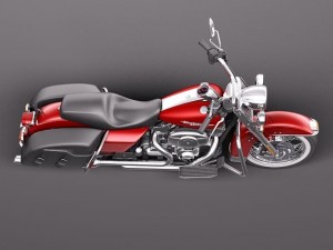 Harley Davidson Road King Classic 2011 3Dモデル
