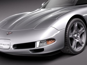 Chevrolet Corvette C5 targa 3D 模型