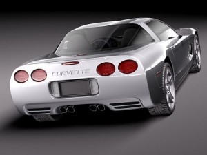 Chevrolet Corvette C5 targa 3D 模型